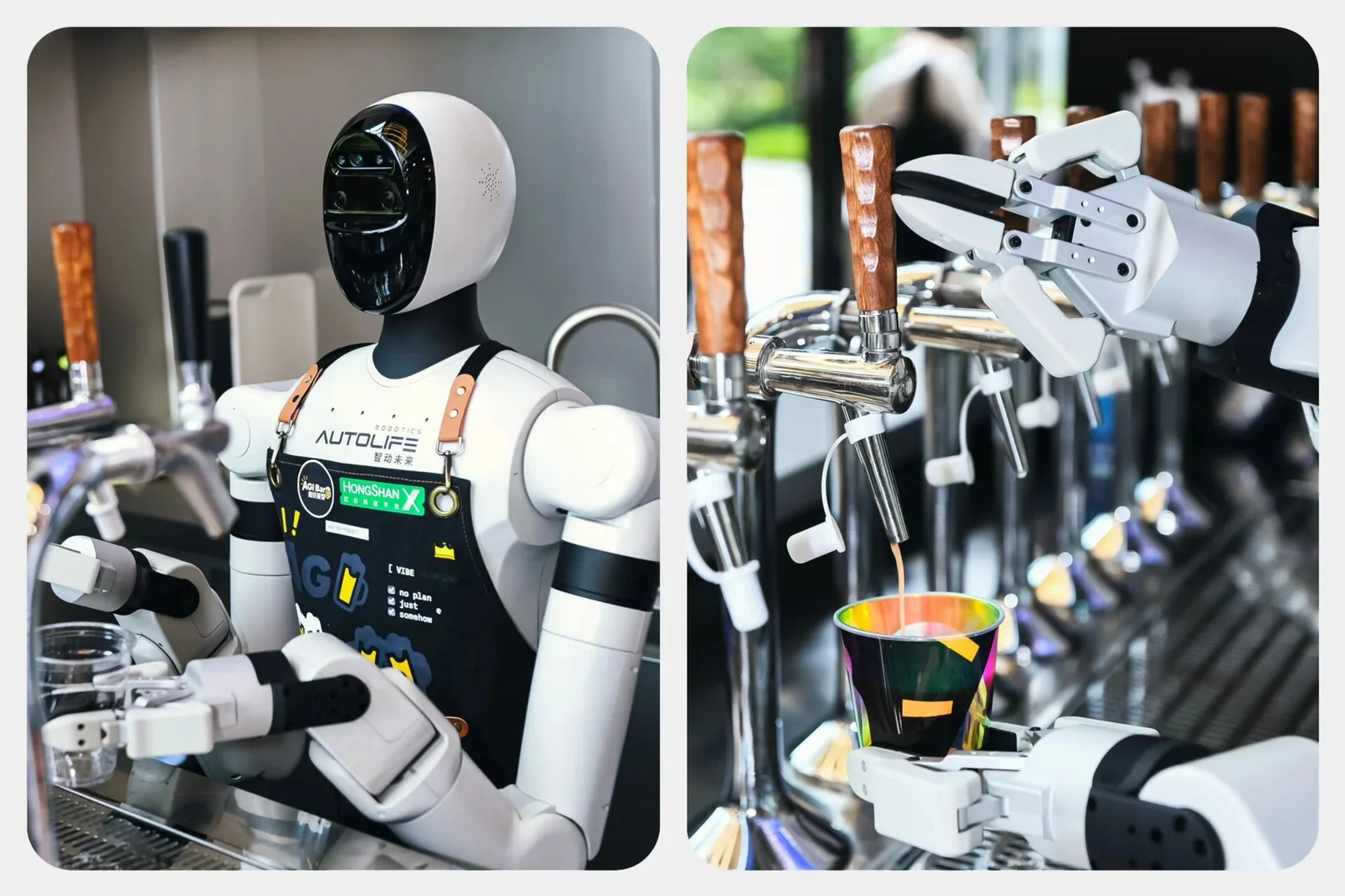 WAIC 2026 City Walk: Xiaozhi Steps In as a Robot Bartender event image 1
